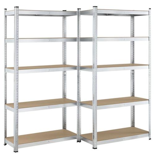 2 stuks Stellingkast / Opbergrek - Basic - 180 x 90 x 40 cm, Huis en Inrichting, Kasten | Stellingkasten, Nieuw, Verzenden