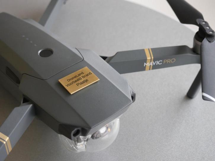 DroneLand Brandbestendig Brandplaatje/ID TAG, Hobby en Vrije tijd, Modelbouw | Radiografisch | Helikopters en Quadcopters, Nieuw