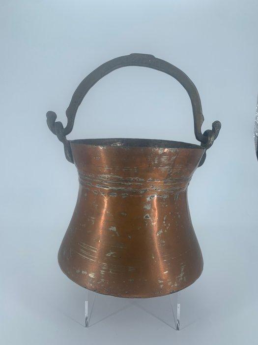 Spanish Copper Cookware - Spanish folkart - Kookpan -, Antiek en Kunst, Antiek | Keukenbenodigdheden