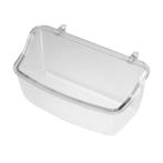 Kunststof doorzichtige voerbak vogels 11 cm breed -, Verzenden, Nieuw