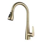 360° Rotatie Keukenkraan – Geborsteld Goud, Uittrekbare Kraa, Verzenden, Nieuw