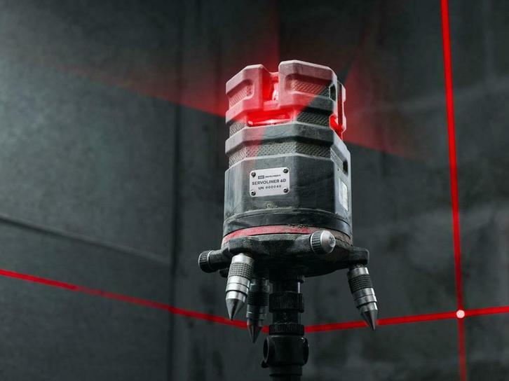 PRO Laser 8-Lijns(!) Servomotorische Lijnlaser | 1mm @ 10m!, Doe-het-zelf en Verbouw, Meetapparatuur, Nieuw, Ophalen of Verzenden