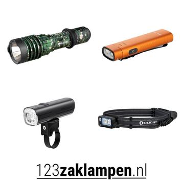 Breed assortiment zaklampen en camping lampen