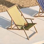 *WOONWINKEL* Kave Home Vilara Houten Strandstoel Inklapbaar, Verzenden, Nieuw