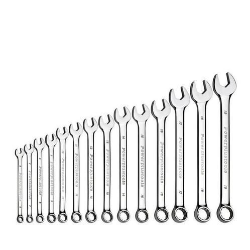 Ring-steeksleutelset 14 delig met levenslange garantie, Doe-het-zelf en Verbouw, Gereedschapskisten, Ophalen of Verzenden