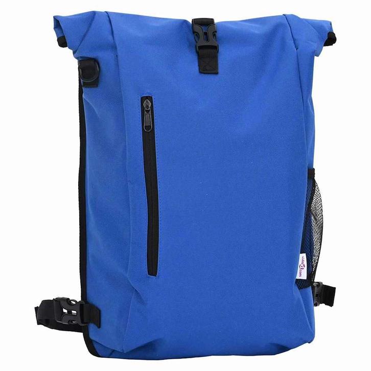vidaXL Fietstas Blauw 31 x 13 x 58 cm Polyester, Fietsen en Brommers, Fietsaccessoires | Fietstassen, Nieuw, Verzenden
