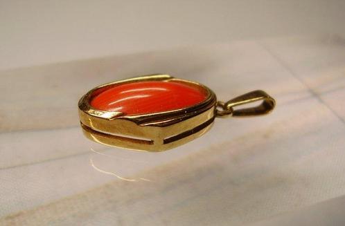 Zonder Minimumprijs - Hanger - 8 karaat Geel goud - 3.00ct., Sieraden, Tassen en Uiterlijk, Antieke sieraden