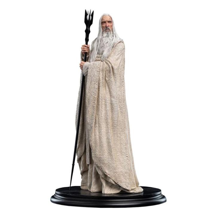 The Lord of the Rings Statue 1/6 Saruman the White Wizard..., Verzamelen, Film en Tv, Zo goed als nieuw, Verzenden