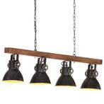 Plafondlamp E27 4-lichts - Industrieel Design - Retourdeal, Ophalen of Verzenden, Nieuw, Landelijk