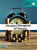 9781839610905 Principles of Managerial Finance, Boeken, Verzenden, Zo goed als nieuw, Ralf Jacobs
