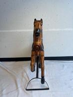 Decoratief ornament - Antiek Frans Draaimolenpaard –