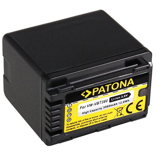 Panasonic VW-VBT380 accu (Patona), Audio, Tv en Foto, Accu's en Batterijen, Nieuw, Verzenden