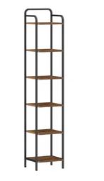 Smalle Industriële Boekenkast – Modern Vrijstaand Boekenrek, Huis en Inrichting, Verzenden, Nieuw