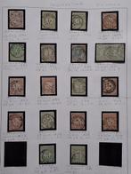 Nederland - Selectie kleinrondstempels van POSTKANTOREN., Gestempeld