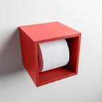 MONDIAZ Easy Toiletrolhouder CUBE 160 solid surface  16x16cm, Ophalen of Verzenden, Nieuw, Bad
