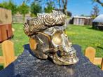 Figuur - Rose Skull - Messing