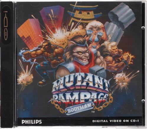 Philips CD-i / CDi Mutant Rampage: Bodyslam, Spelcomputers en Games, Games | Overige, Zo goed als nieuw, Verzenden