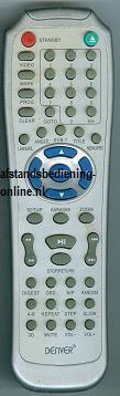 Afstandsbediening denver hh-339, Audio, Tv en Foto, Afstandsbedieningen, Ophalen of Verzenden, Nieuw, Origineel