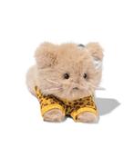 HEMA Knuffel 11x20x13cm kat met panterprint, Verzenden, Nieuw