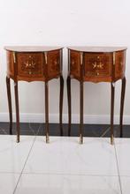 Ladekast (2) - Elegante barok geïnspireerde semi-ovale