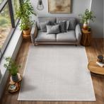 Laagpolig Vloerkleed | Loom | Crème | 80x250 cm, Verzenden, Nieuw