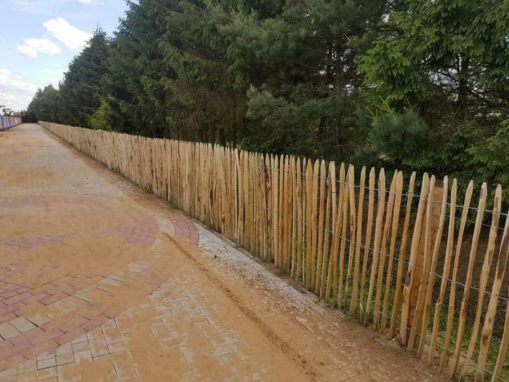 Kastanje Hekwerk - Frans Schapenhek van Topkwaliteit, Tuin en Terras, Schuttingen, 6 meter of meer, Nieuw, Hout, 1 tot 2 meter