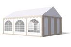 Classic Plus Partytent PVC 5x5x2 mtr in Wit-Zandkleur, Tuin en Terras, Partytenten, Verzenden, Nieuw, 2 meter of meer, Partytent