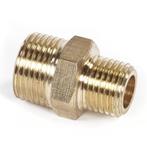 Messing verloopnippel 3/8 x 1/4 buitendraad voor mobiele, Ophalen of Verzenden, Nieuw