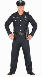 Politie Kostuum Heren Blauw, Nieuw, Verzenden