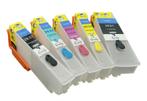 Geschikt Epson 26XL multi pack Navulbare cartridges met ARC, Nieuw, Cartridge, Inktmedia