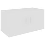 Hangkast 80x39x40 cm spaanplaat wit (Kasten, Interieur), Verzenden