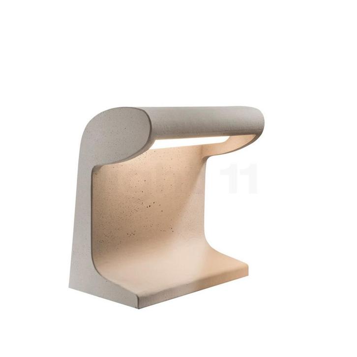 Nemo Borne Bø©ton Tafellamp LED, ip44 - 31 cm (Grondlampen, Huis en Inrichting, Lampen | Overige, Nieuw, Verzenden