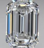 1 pcs Diamant - 5.10 ct - Smaragd - D (kleurloos) - Flawless, Sieraden, Tassen en Uiterlijk, Edelstenen, Nieuw