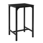 2dekans | SoBuy OGT38-SCH Vierkante Hoge Bartafel 60x60x100, Huis en Inrichting, Tafels | Eettafels, Ophalen of Verzenden, Zo goed als nieuw