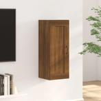 vidaXL Wandkast 35x34x90 cm bewerkt hout bruin eikenkleur, Huis en Inrichting, Kasten | Overige, Verzenden, Nieuw