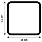 Veiligheidsmat Differnz Tutus PVC 55x55 cm Antraciet, Ophalen of Verzenden, Nieuw