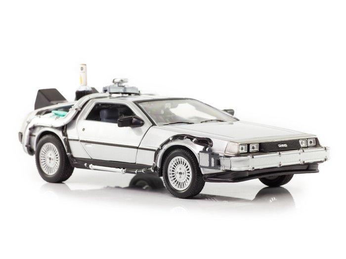 Welly 1:24 - Modelauto - DeLorean Time Machine - Back To The, Hobby en Vrije tijd, Modelauto's | 1:5 tot 1:12