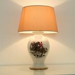 Tafellamp - Porselein - Porseleinen Tafellamp met, Antiek en Kunst