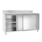 GGM Gastro | RVS werkkast ECO - 1800x700mm - met | ASFK187A, Zakelijke goederen, Horeca | Meubilair en Inrichting, Verzenden, Nieuw in verpakking