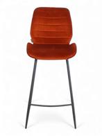 Robyn barkruk, velvet stof, rood, Huis en Inrichting, Ophalen of Verzenden, Nieuw