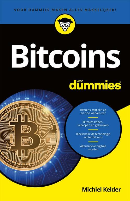 Bitcoins voor dummies (9789045354842, Michiel Kelder), Boeken, Informatica en Computer, Nieuw, Verzenden