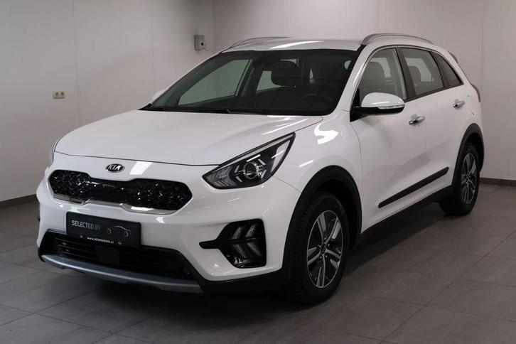 Zakelijke Lease |  Kia Niro 1.6 GDi Hybride DynamicLine, Auto's, Kia, Onderhoudsboekje, Lease, Automaat, SUV of Terreinwagen, Wit