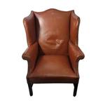 Fauteuil - Hout, Leder, Antiek en Kunst