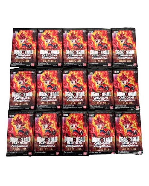 Bandai - 15 Booster pack - Dragon Ball - Son Goku - Fusion, Hobby en Vrije tijd, Verzamelkaartspellen | Pokémon