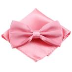 Fako Fashion® - Vlinderstrik Met Pochette - Vlinderdas -, Verzenden, Nieuw