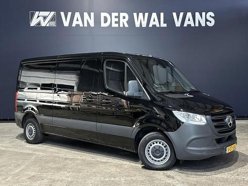 Mercedes-Benz Sprinter 211 CDI 115pk L2H1 Euro6 Airco |, Auto's, Bestelauto's, Handgeschakeld, Diesel, Zwart, Mercedes-Benz, Ophalen of Verzenden