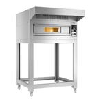 GGM Gastro | Elektrische pizzaoven - 4x 33cm - Handmatig - |, Witgoed en Apparatuur, Afzuigkappen, Nieuw, 400 tot 600 m³ per uur