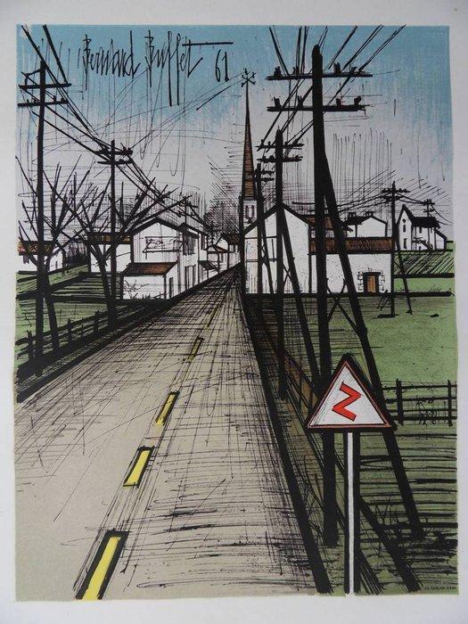 Bernard Buffet (1928-1999) - La route, Antiek en Kunst, Antiek | Overige Antiek