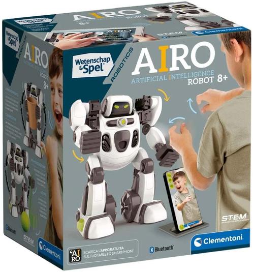 Clementoni Wetenschap - Airo Robot | Clementoni - Hobby, Hobby en Vrije tijd, Knutselen, Nieuw, Verzenden