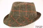 heren Gleufhoed Trilby Hawkins tweed-stijl 57, 58, 59 en 60, Nieuw, Hawkins, Ophalen of Verzenden, Hoed